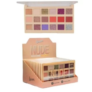 PALETA DE SOMBRAS METAL NUDE - LUISANCE