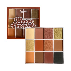 PALETA DE SOMBRAS MAUVE CHOCOLATE - LUISANCE