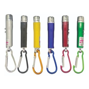 CHAVEIRO LASER LUZ NEGRA LANTERNA 3 EM 1 LEDLIGHT